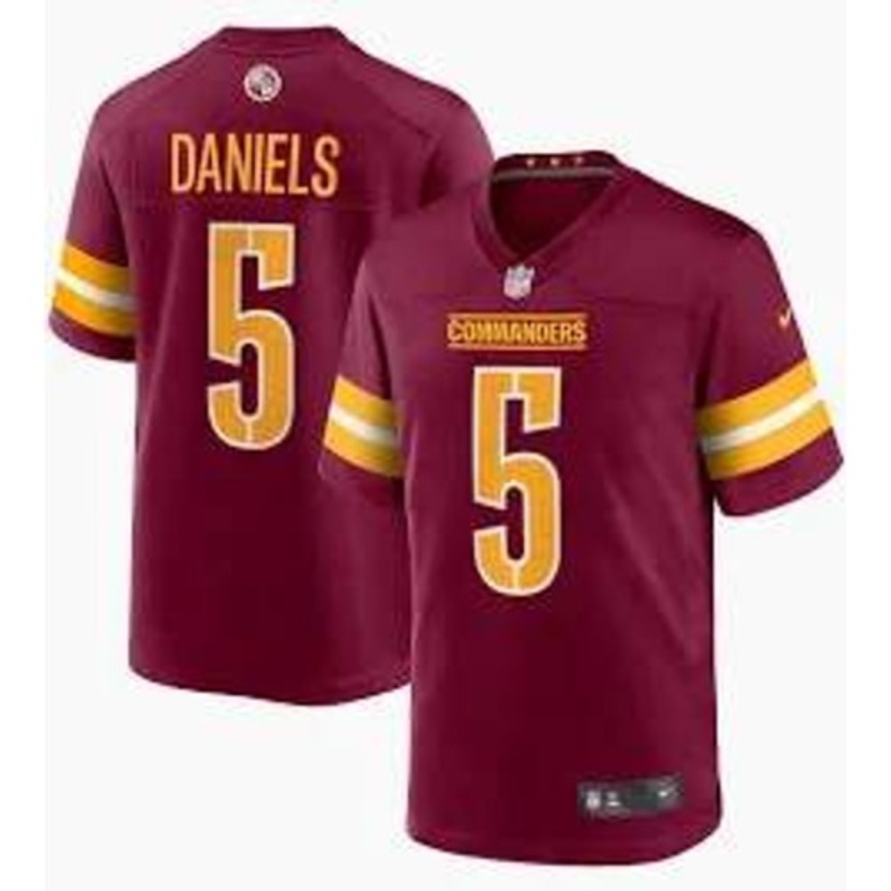 Nike Washington Commanders Jayden Daniels Men's XL Burgundy Jersey NFL Football